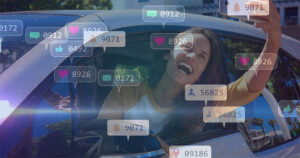 Driver with Social Networking App