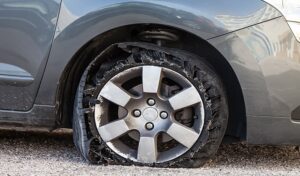 Causes of Motor Vehicle Accidents: Tire Blowout