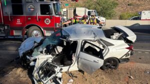 Leeds, UT - Three-Vehicle Crash on I-15 Critically Injures One Driver