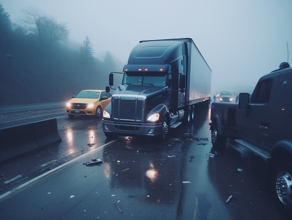 Salt Lake City, UT - Semi-Truck Crash on W 1700 S & I-15 N Injures at Least One